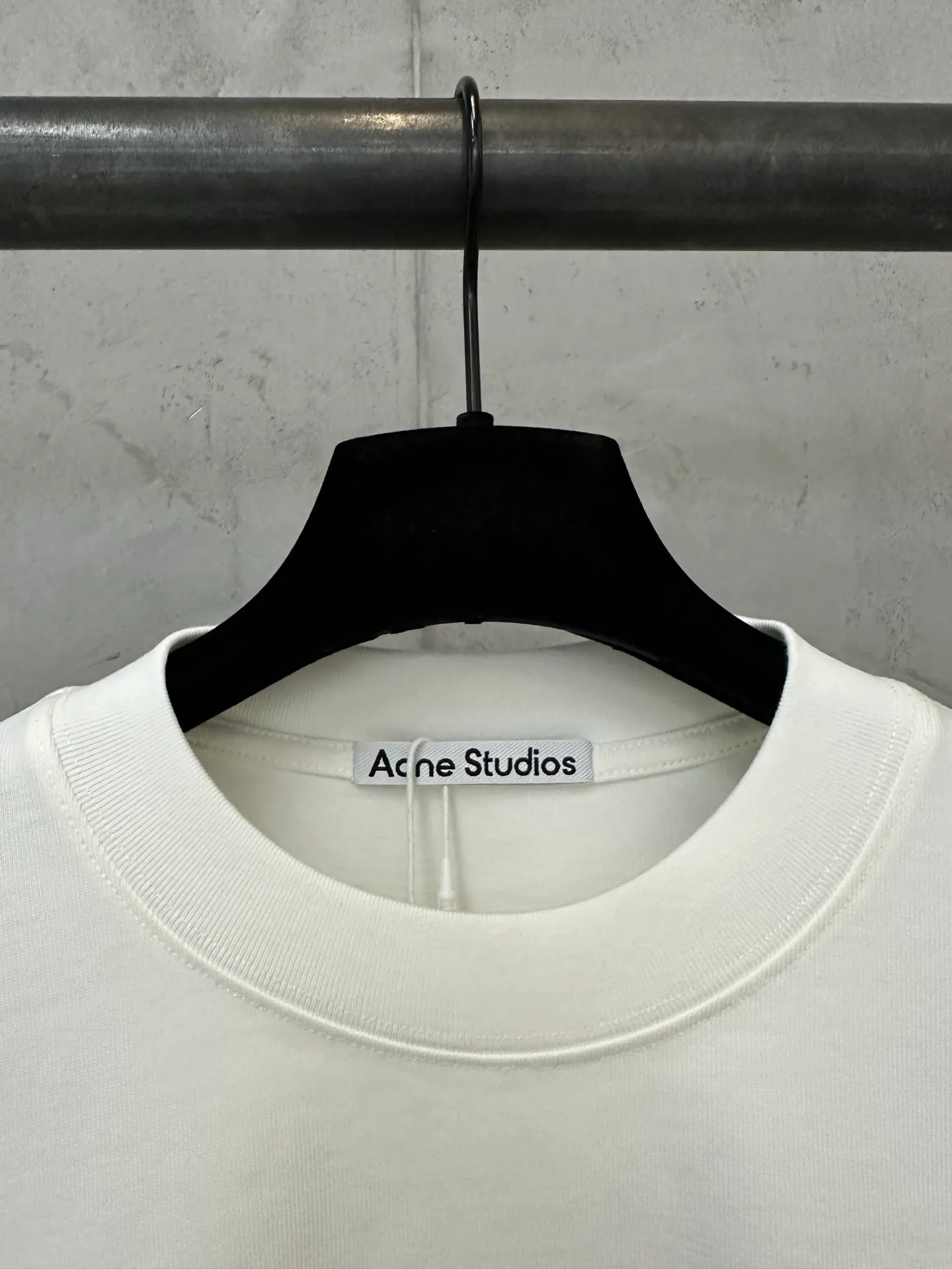 ￼ 140- New Arrival g Acne studios 26ss Classic logo T ： 2*2 g Color Change Same Style Color: Black White Coffee Brown Size: XS S M L XL
